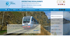 Desktop Screenshot of portbaikal.com